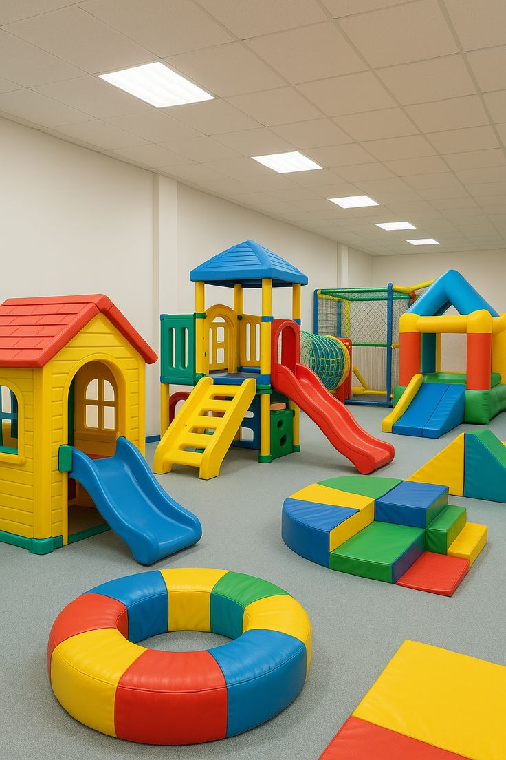 Rainbow Ball Pit & Slides